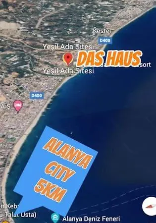 Mit Garten, 500 M Zum Strand, In Der Naehe Der Stadt Villa Alanya